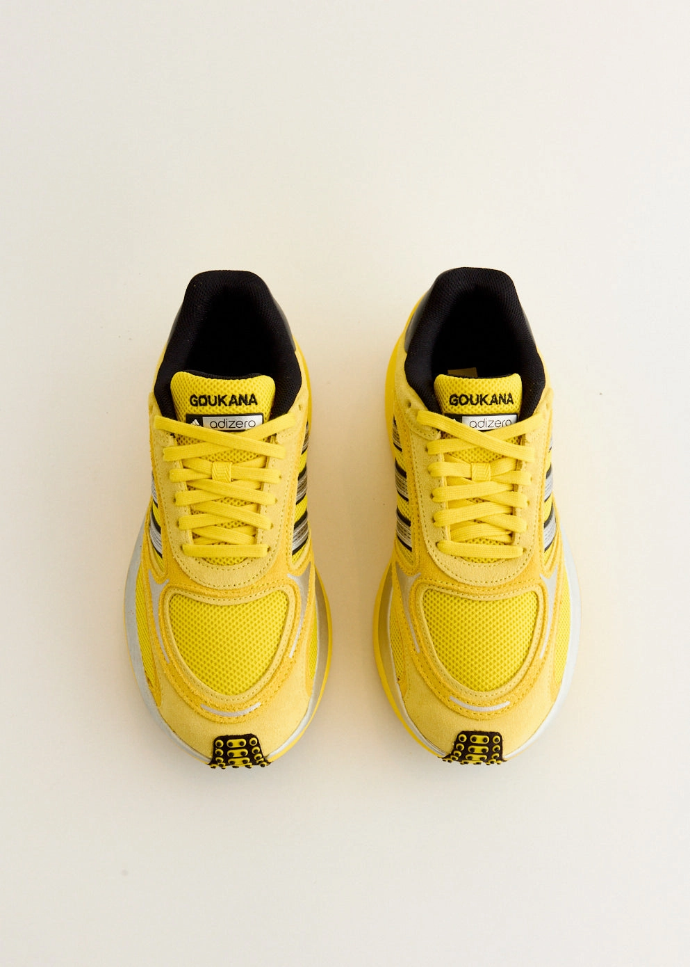 Luxury Adizero Goukana 'Yellow' Sneakers Felt