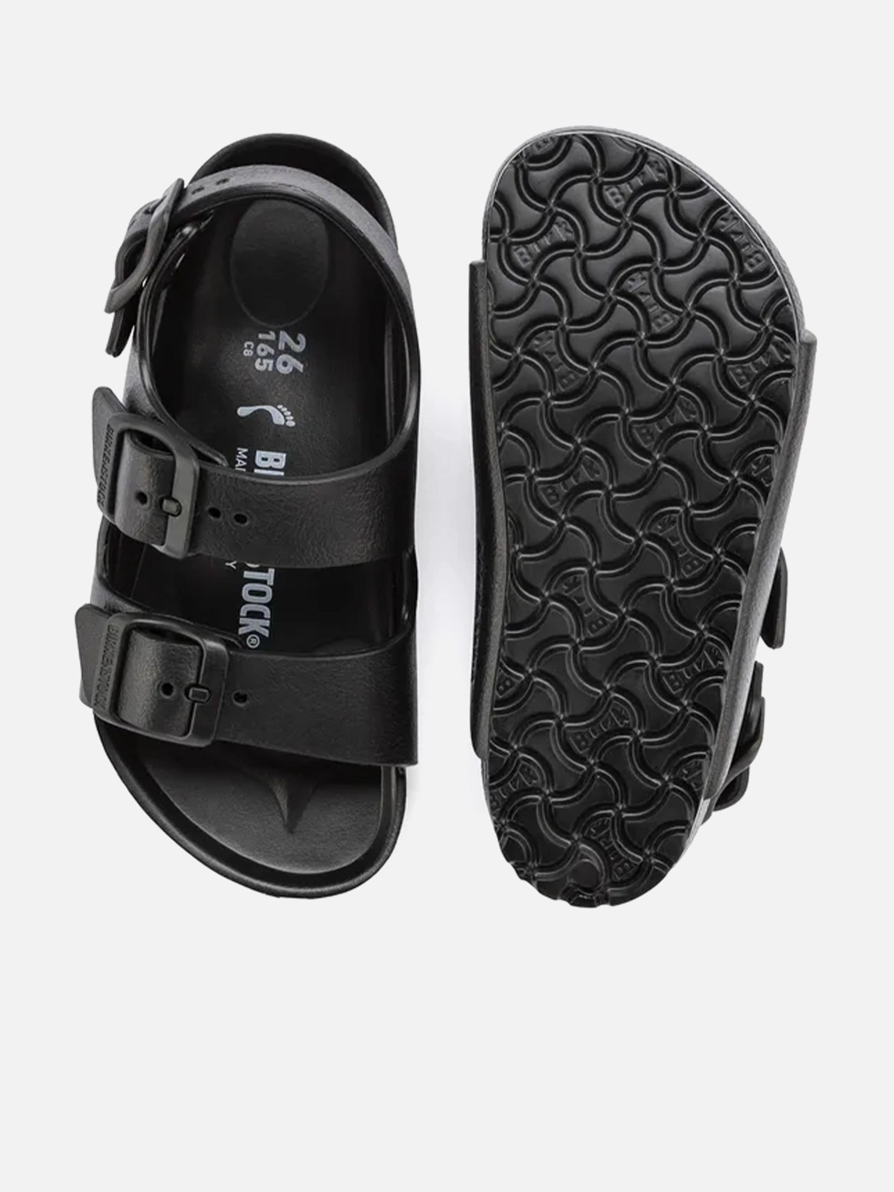 BIRKENSTOCK Kids Milano EVA Sandals in Black Fast Pickup Ready, Fashion Satchel Bag For Office, Click For Details