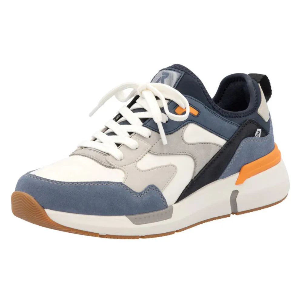 Rieker Justus U1403 Jeans/White Sneaker (Men's)