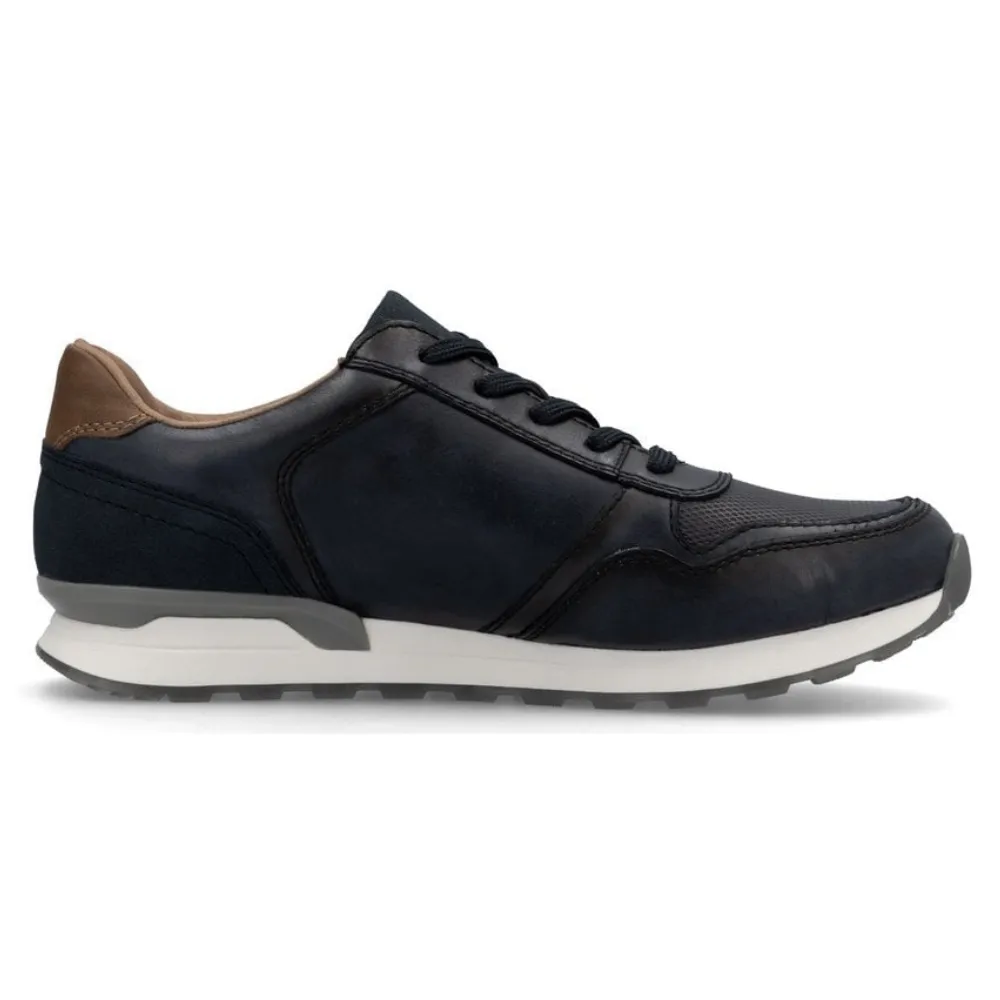 Rieker Owen 11 Navy Leather Shoe (Men's)