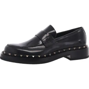 Rockstud M-Way Penny Loafers Mens Studded Leather Loafers