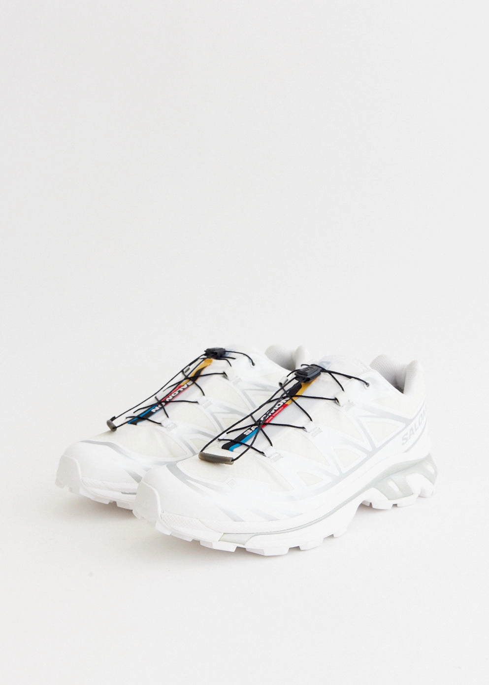 XT-6 Gore-Tex 'White Silver' Sneakers Quick-Dry Fabric