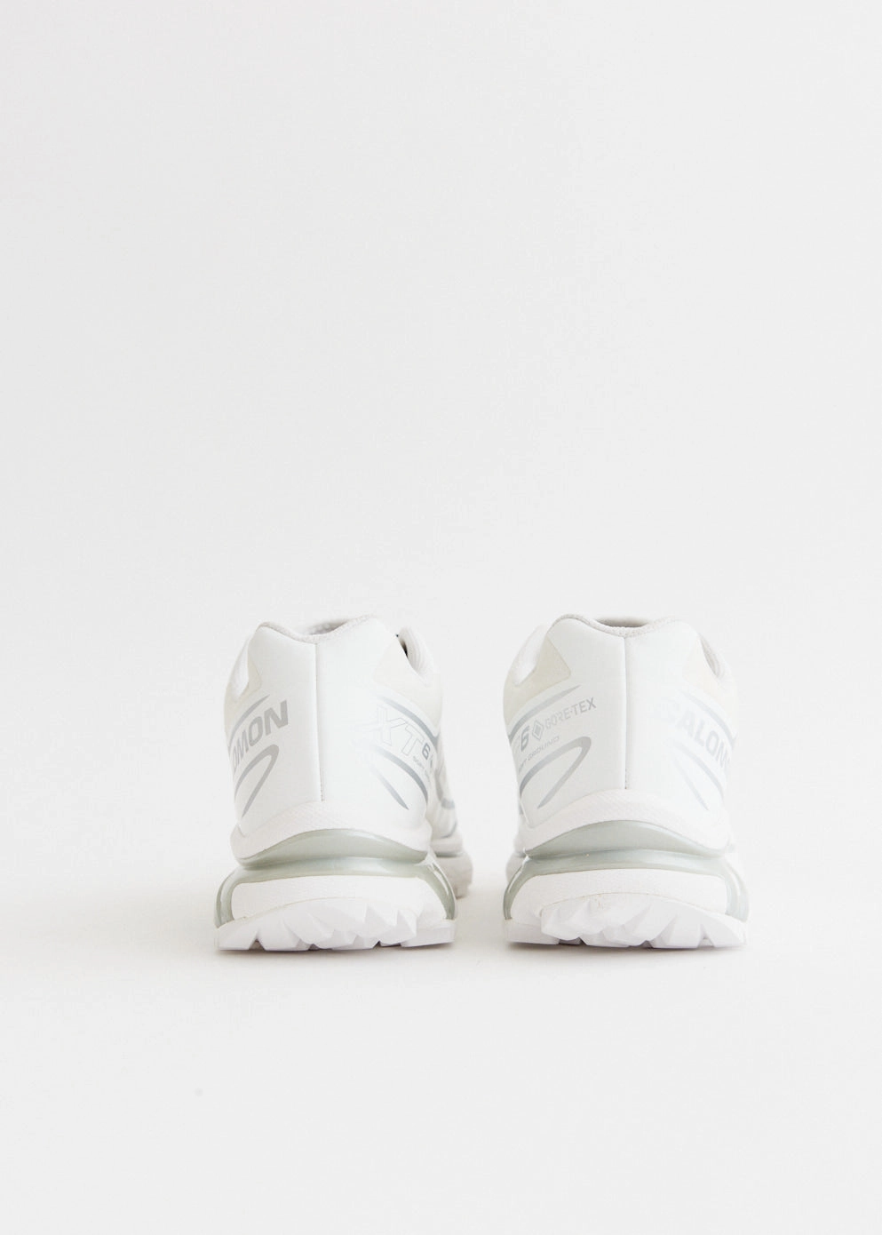 Expandable XT-6 Gore-Tex 'White Silver' Sneakers Smooth Finish