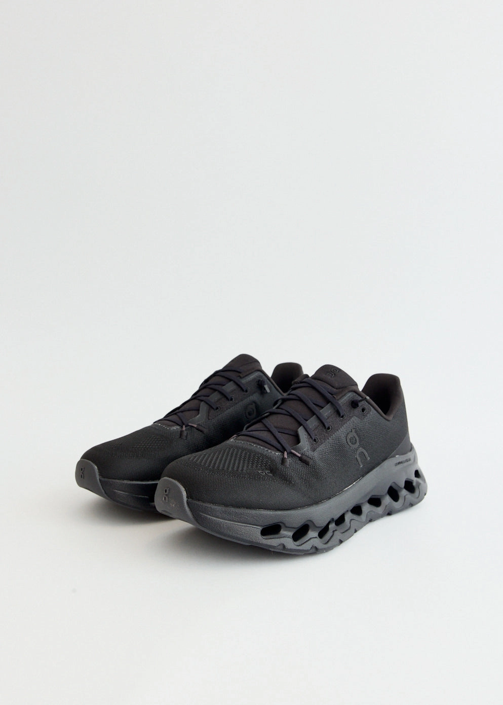 Cloudtilt 'Eclipse Black' Sneakers Right For You, Back Slot, Affordable Luxury