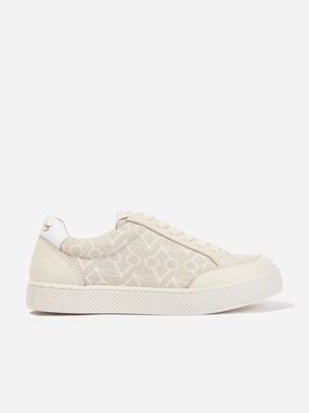 Sale Ending Soon Bonpoint Kids Cameron Trainers in Beige Magnetic Closure Eco-Friendly Material