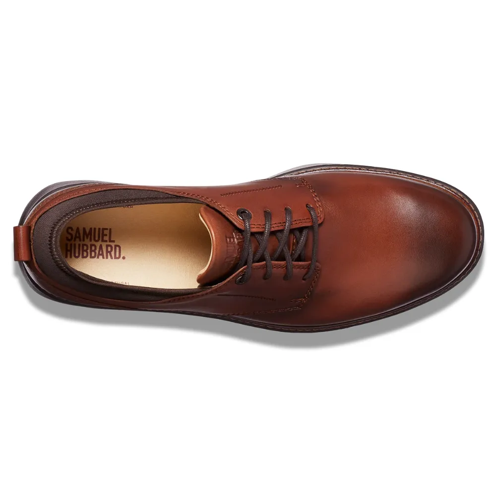 Samuel Hubbard Rafael Lace-Up Cognac Leather Oxford (Men's)