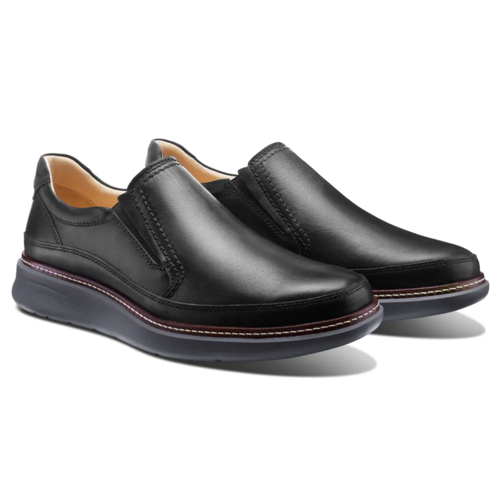 Samuel Hubbard Rafael Slip-On Black Leather Shoe (Men's)