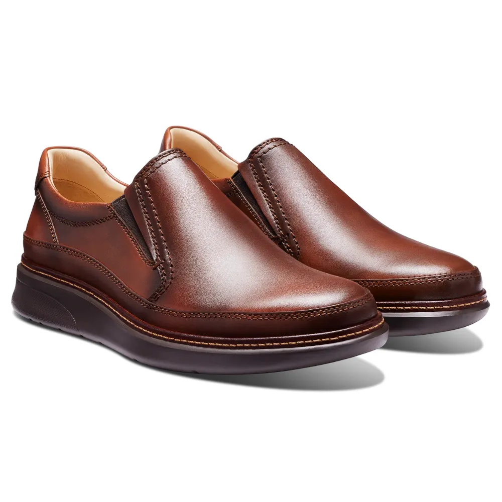 Samuel Hubbard Rafael Slip-On Cognac Leather Shoe (Men's)
