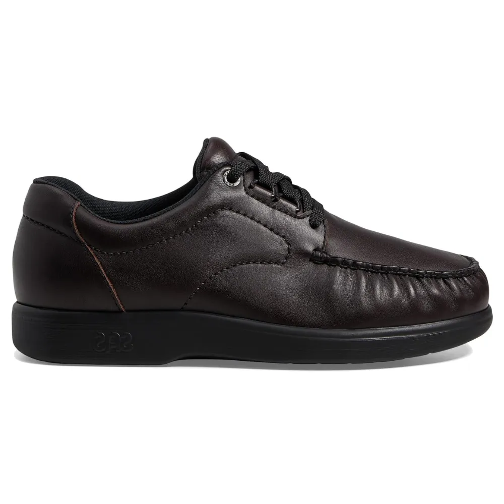 SAS Bout Time Cacao Leather Shoe (Men's)