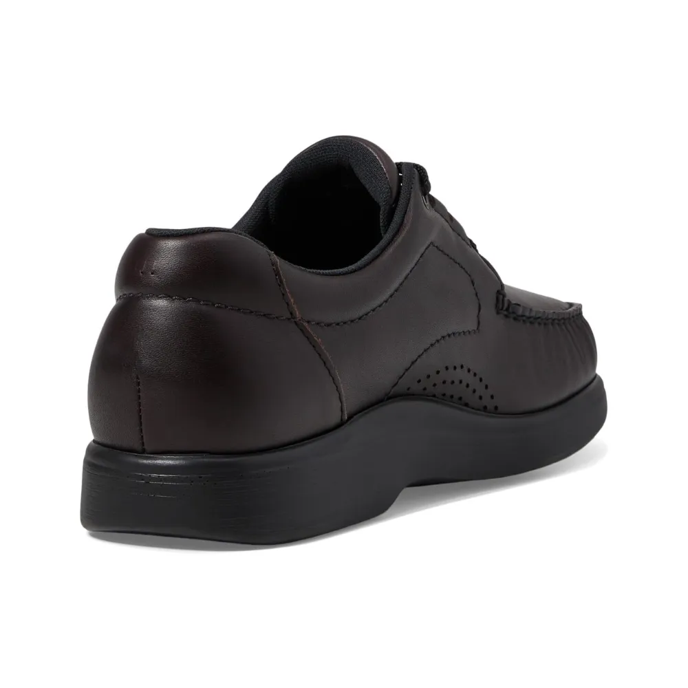 SAS Bout Time Cacao Leather Shoe (Men's)