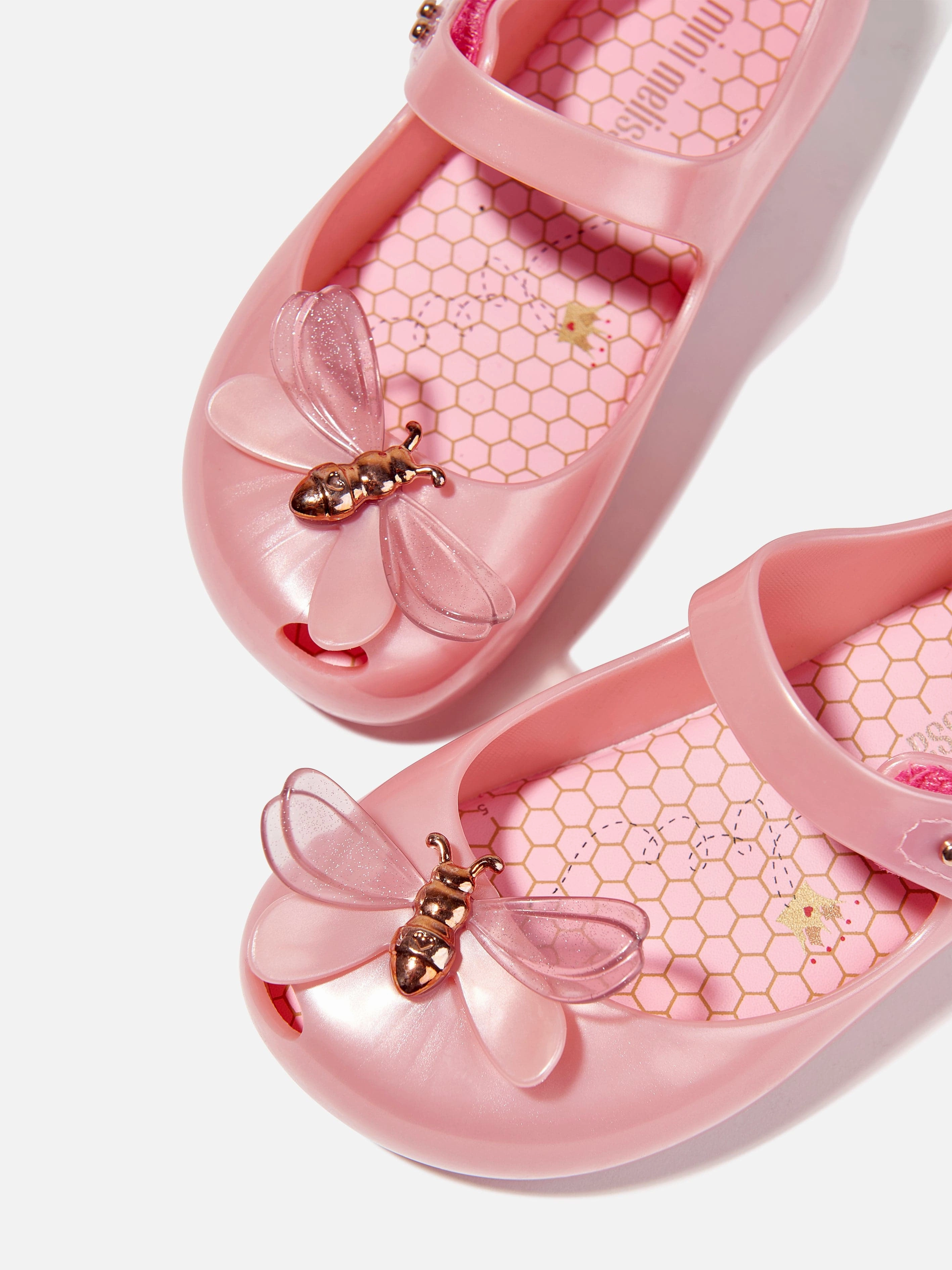 Mini Melissa Girls Mini Ultragirl Bugs Ballerinas in Pink This WonT Last Long, Crossbody Purse With Rfid Blocking, Exclusive Drop