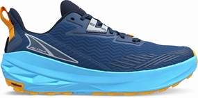 Save More Altra Experience Wild Mens Trail Running Shoes - Blue Padded Compartment Synthetic