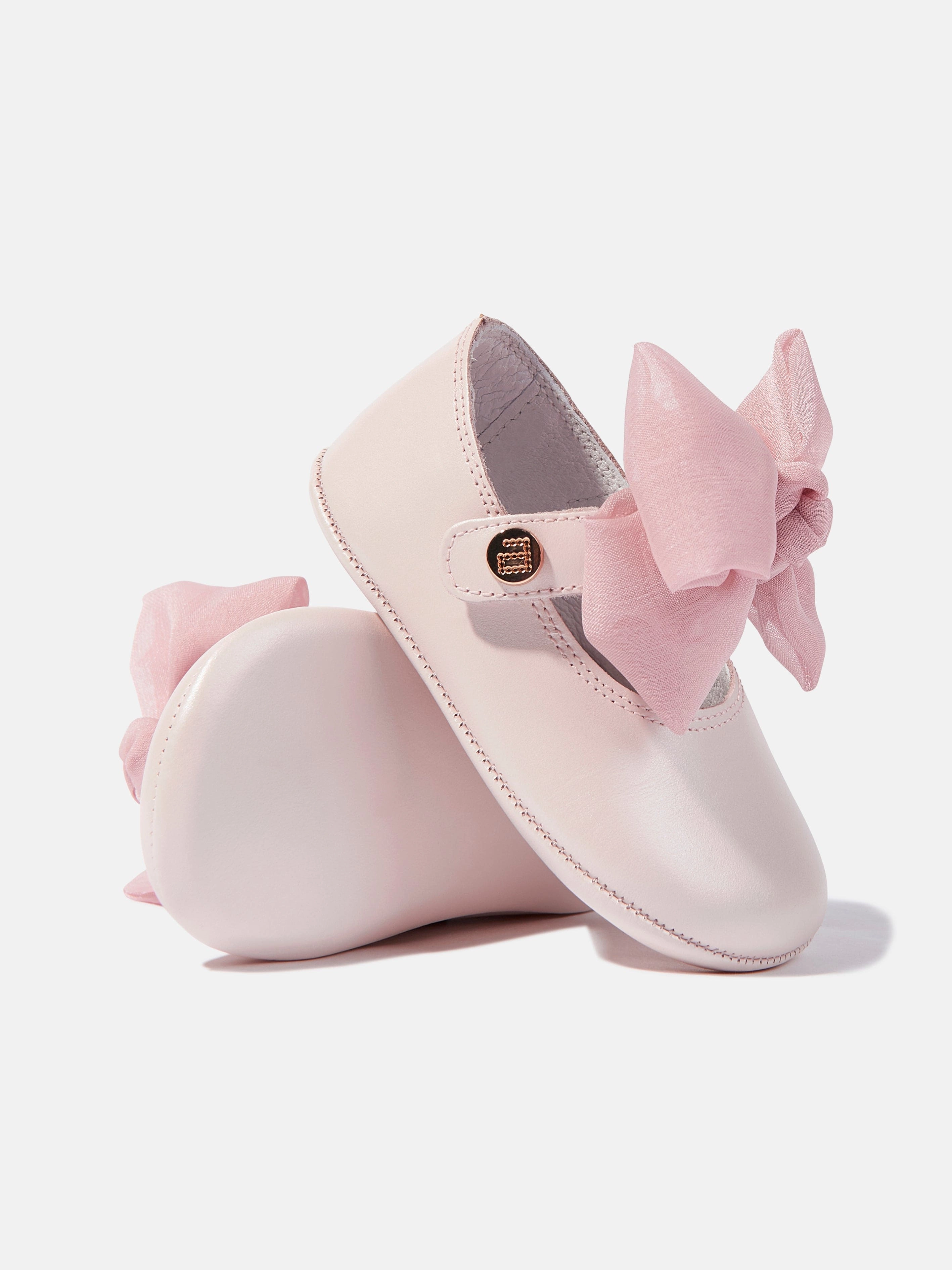 Messenger Bag For Business Laptop Andanines Baby Girls Leather Bow Shoes in Pink