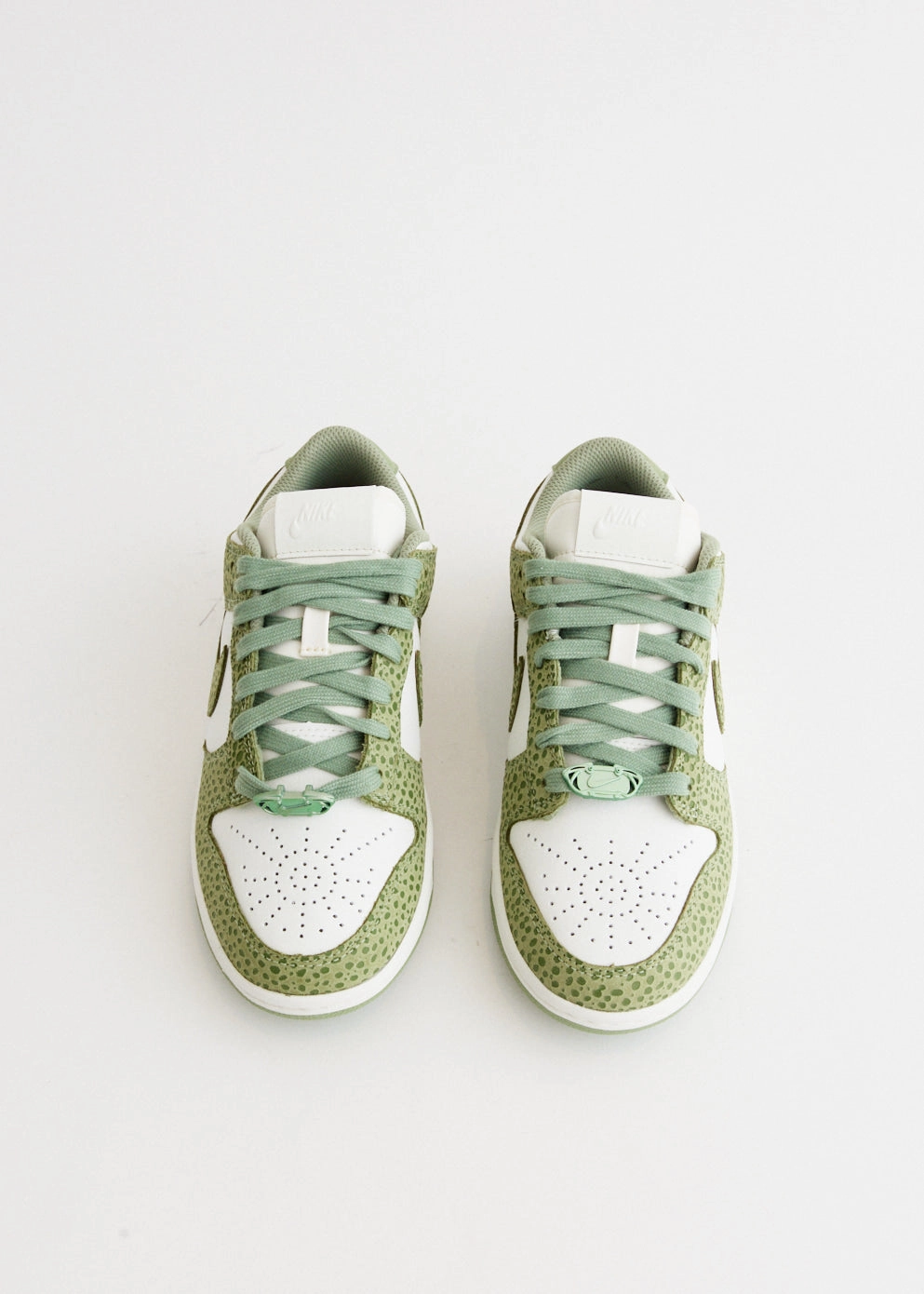 Transparent Pvc Women's Dunk Low 'Safari Oil Green' Sneakers