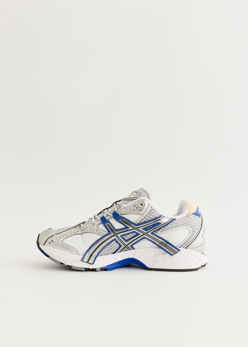 No-Fuss Design x Invincible Gel-Nimbus 10.1 'Pure Silver' Sneakers Sleek & Affordable
