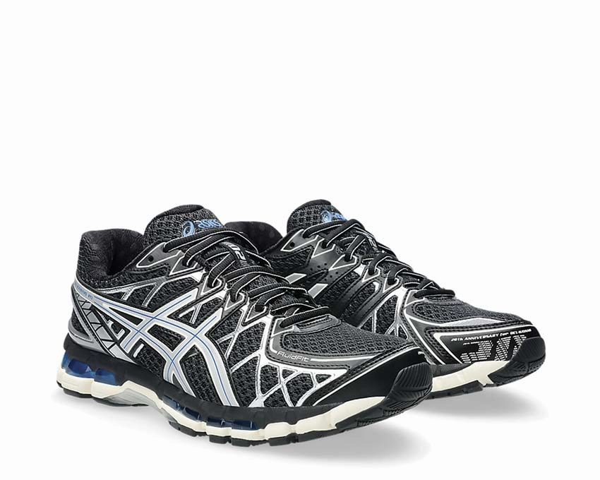 Small But Mighty Asics Gel Kayano 20 "Black Silver" Quilted