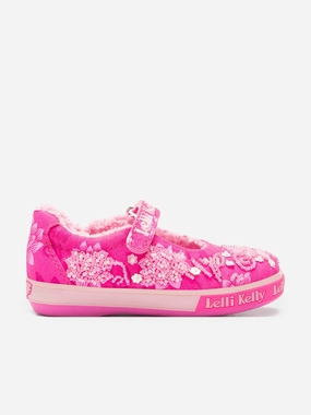 Woven Secret sale Lelli Kelly Girls Megan Shoes in Pink Tax-free offer Top-Rated Product