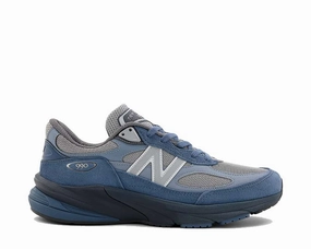 Senior size special New Balance 990v6 Made in USA "Vintage Indigo" Durable Construction On The Go Style, Timeless Look, Lining
