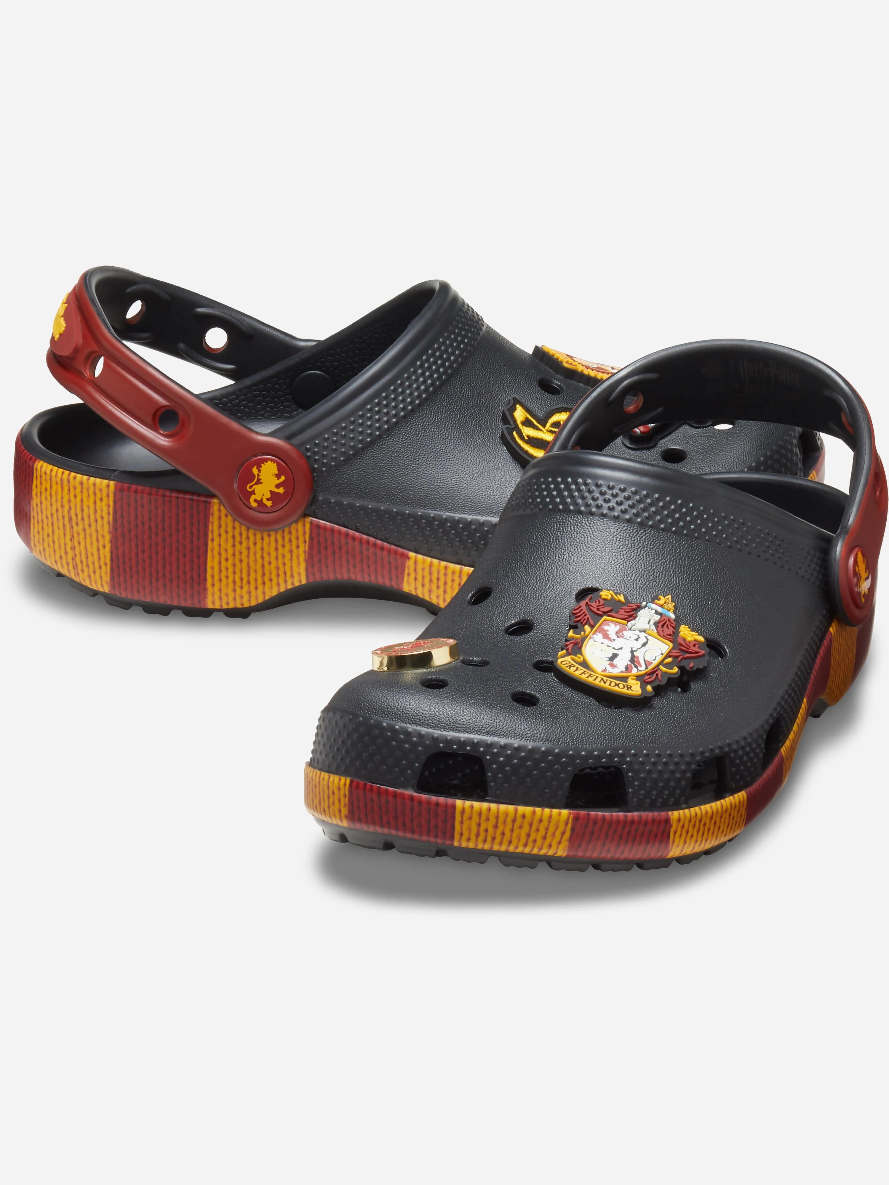 Crocs Kids Gryffindor Classic Clog in Multicolour Ready For Anythi, Leather Satchel Handbag