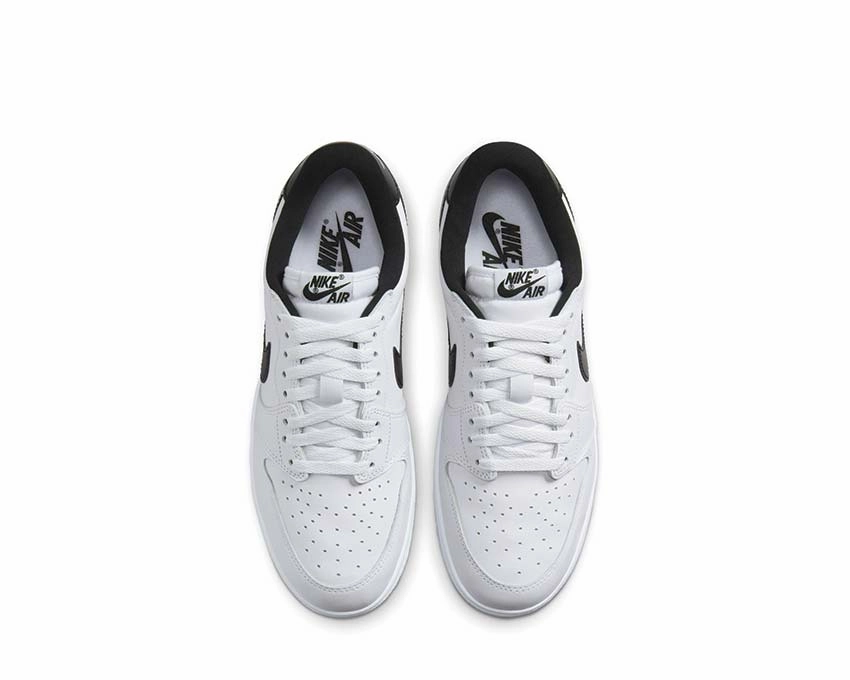Croc-Embossed, Branded, Clutch With Magnetic Snap Closure Air Jordan 1 Low 85 Metallic Black