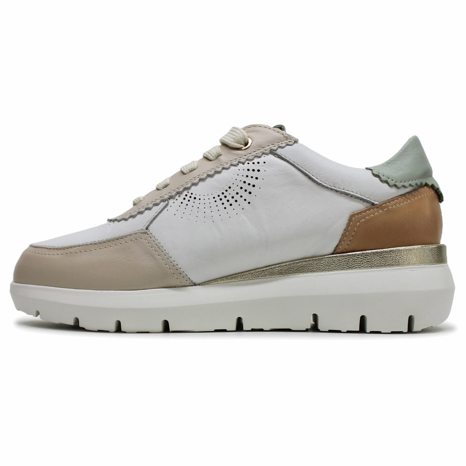 Trusted Quality Pikolinos Rueda W2A-6553 Leather Women's Comfort White Trainers Sustainable