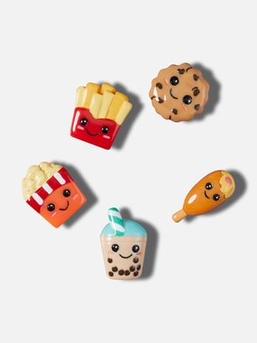 High-End Evening Clutch Purse, Padded, This Is A Steal Shop Right Away Kids Bad But Cute Foods Jibbitz 5 Pack in Multicolour Unisex design deal