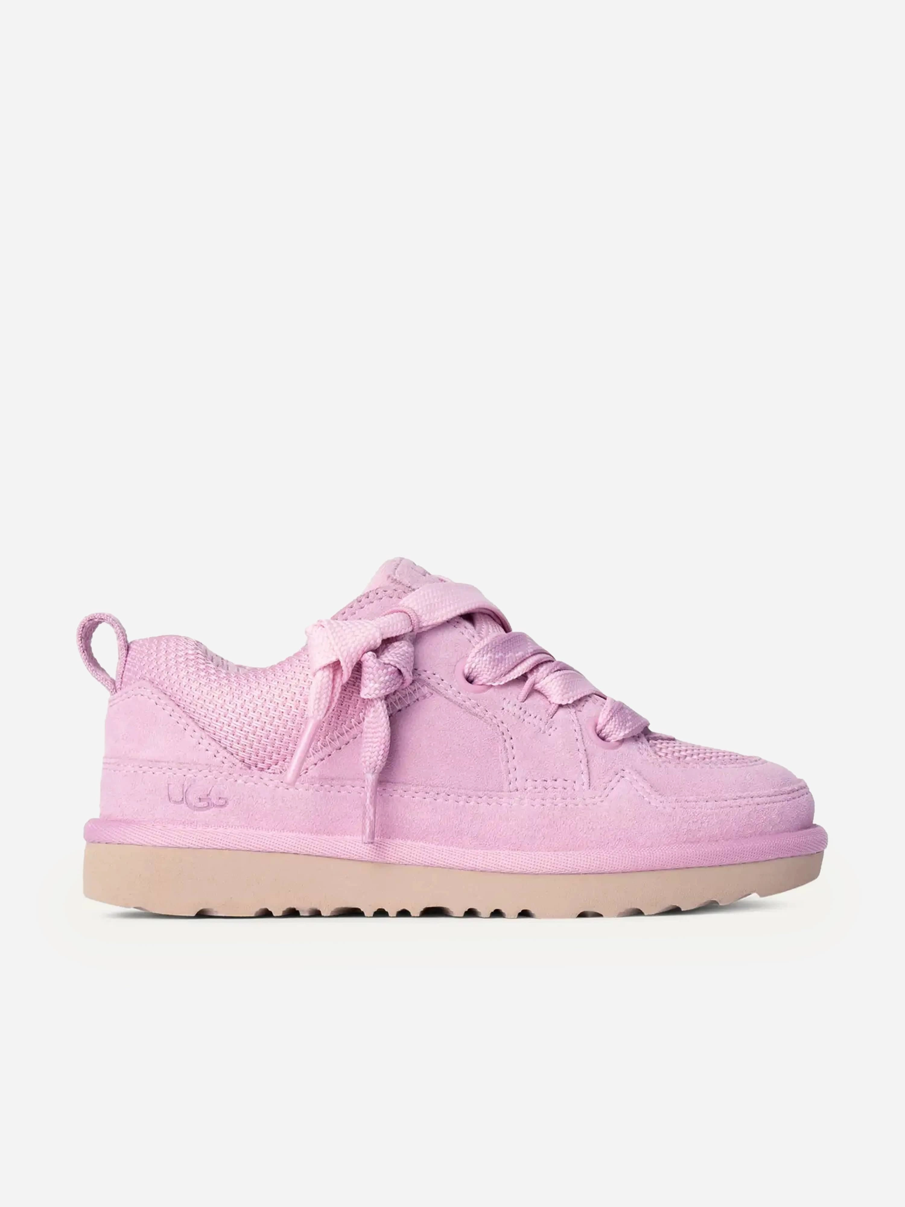 Sporty Countdown On Girls Lo Lowmel Trainers in Pink Compact Magnetic Snap