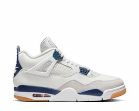 Flexible Design Simple Handling Air Jordan 4 Retro SB Navy Foldable Easy Checkout