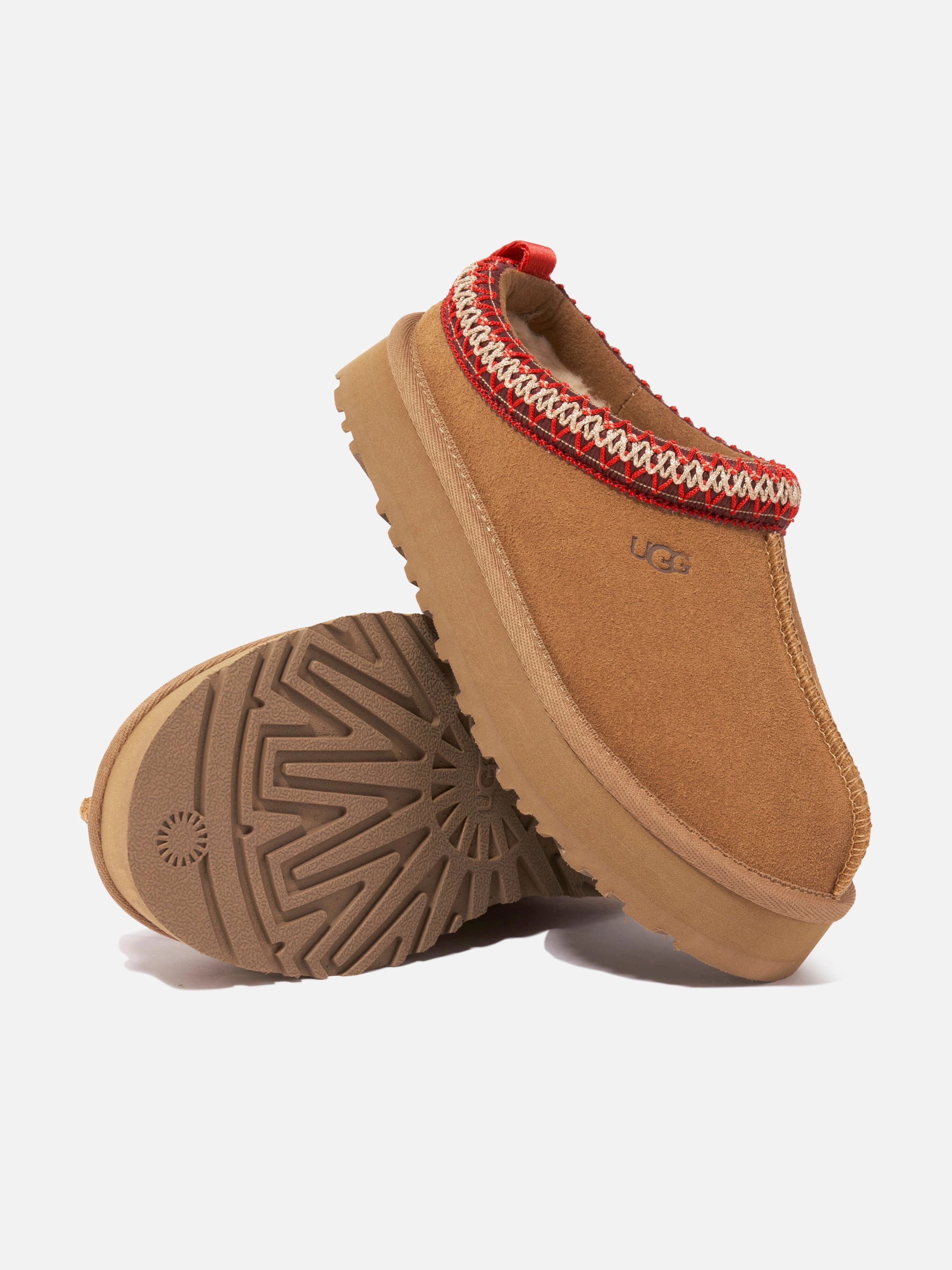 Designer, Exclusive Access UGG Girls Tazz Slippers in Brown