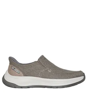 SKECHERS SLIP INS DECKLAN TAUPE