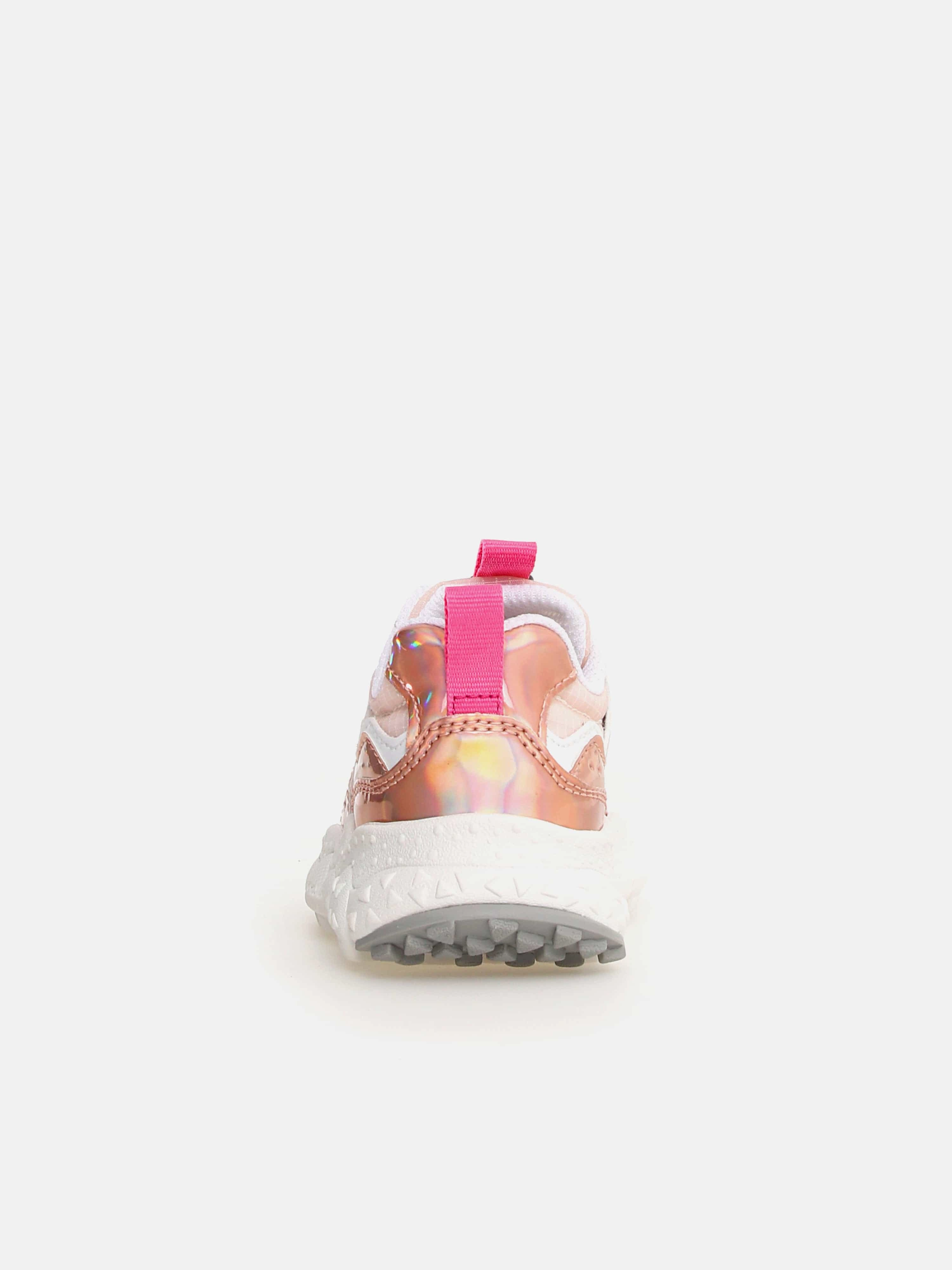 Order Today Girls Metallic Yamano 3 Trainers in Pink Affordable Luxury