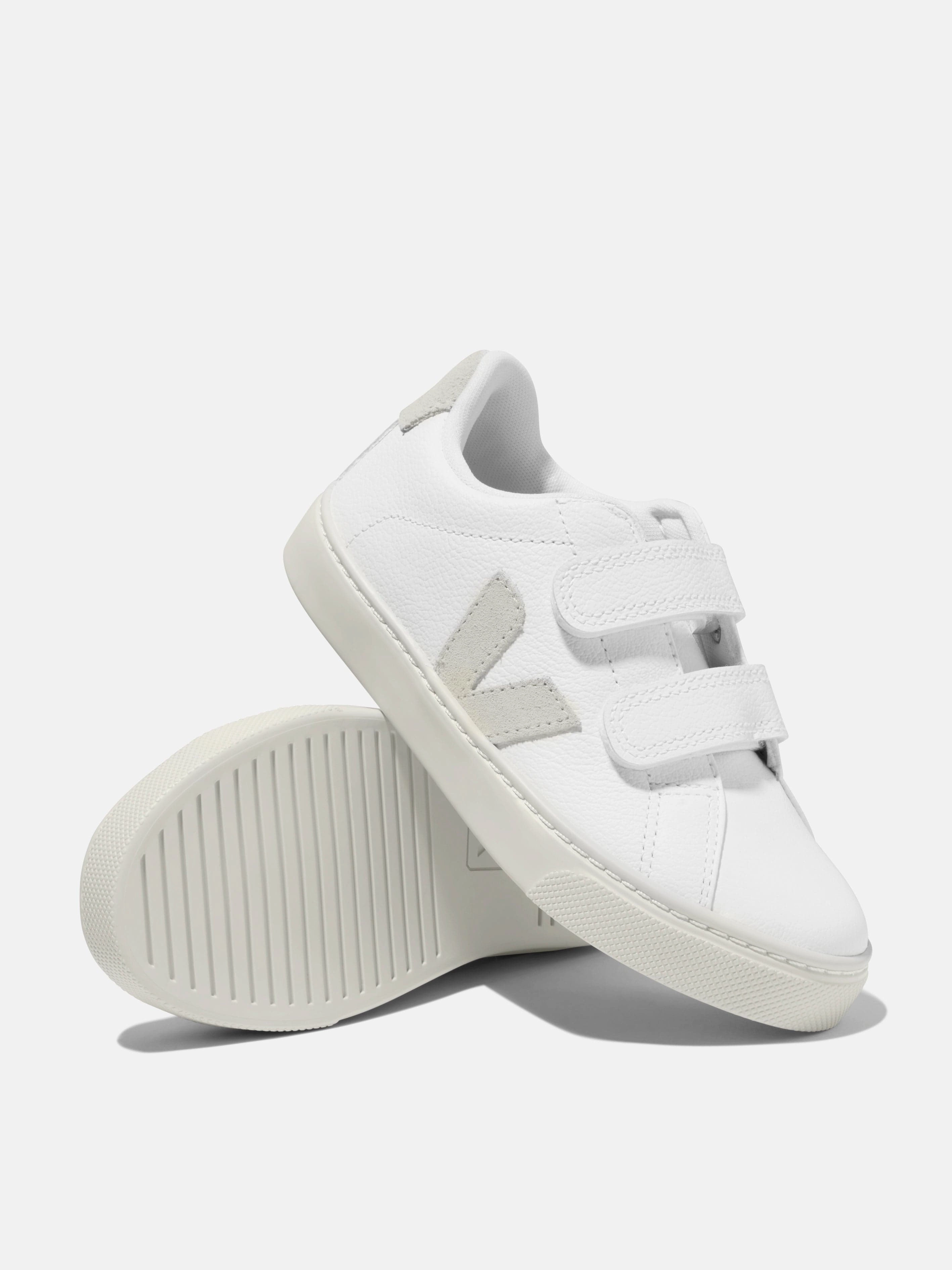 WomenS Evening Clutch, Croc-Embossed Veja Kids ChromeFree Leather Esplar Trainers in White