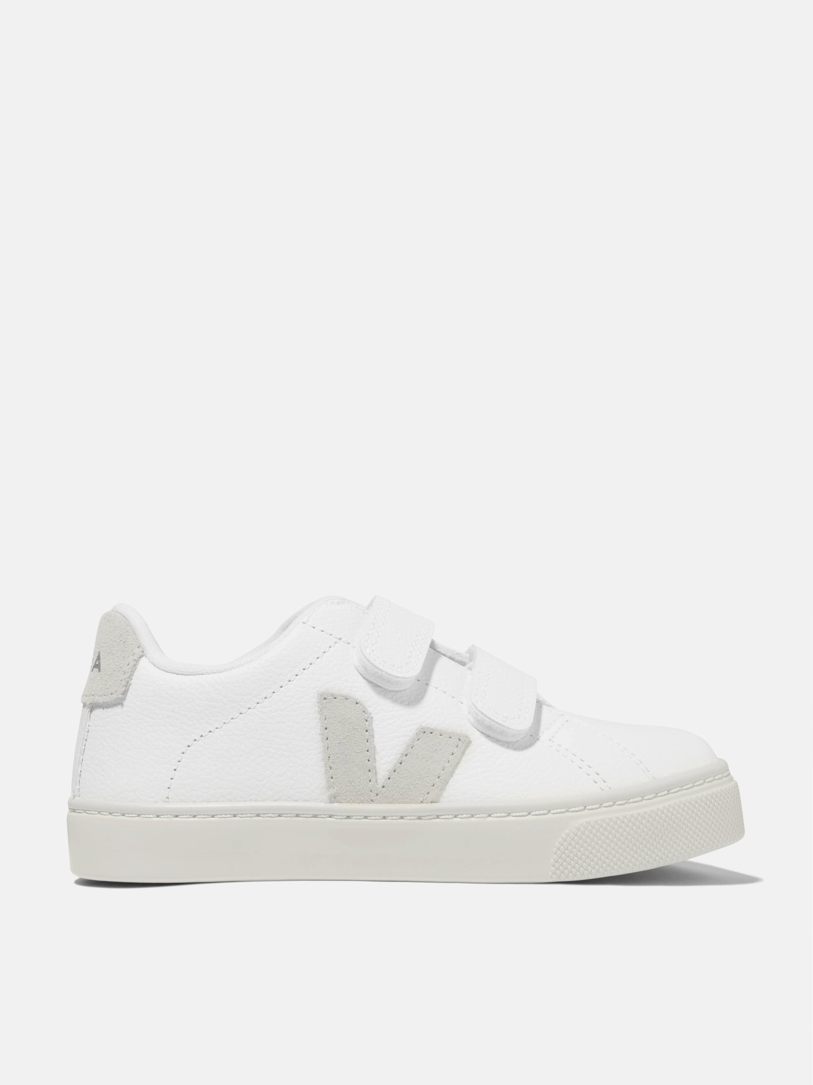 Trusted Quality Energy Saver Veja Kids ChromeFree Leather Esplar Trainers in White Tailored to You Shop The Look