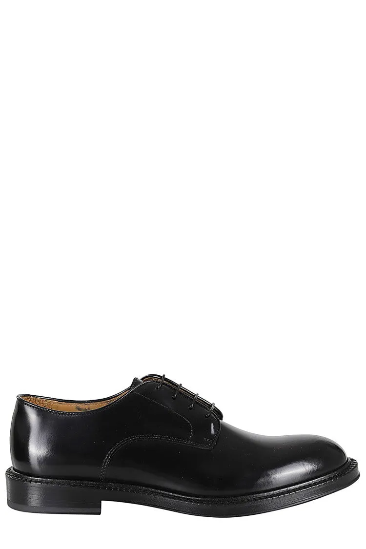Smooth Brushed Calfskin Derby