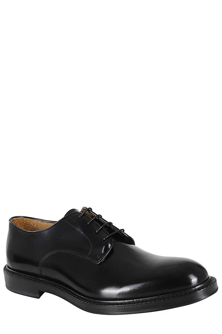 Smooth Brushed Calfskin Derby
