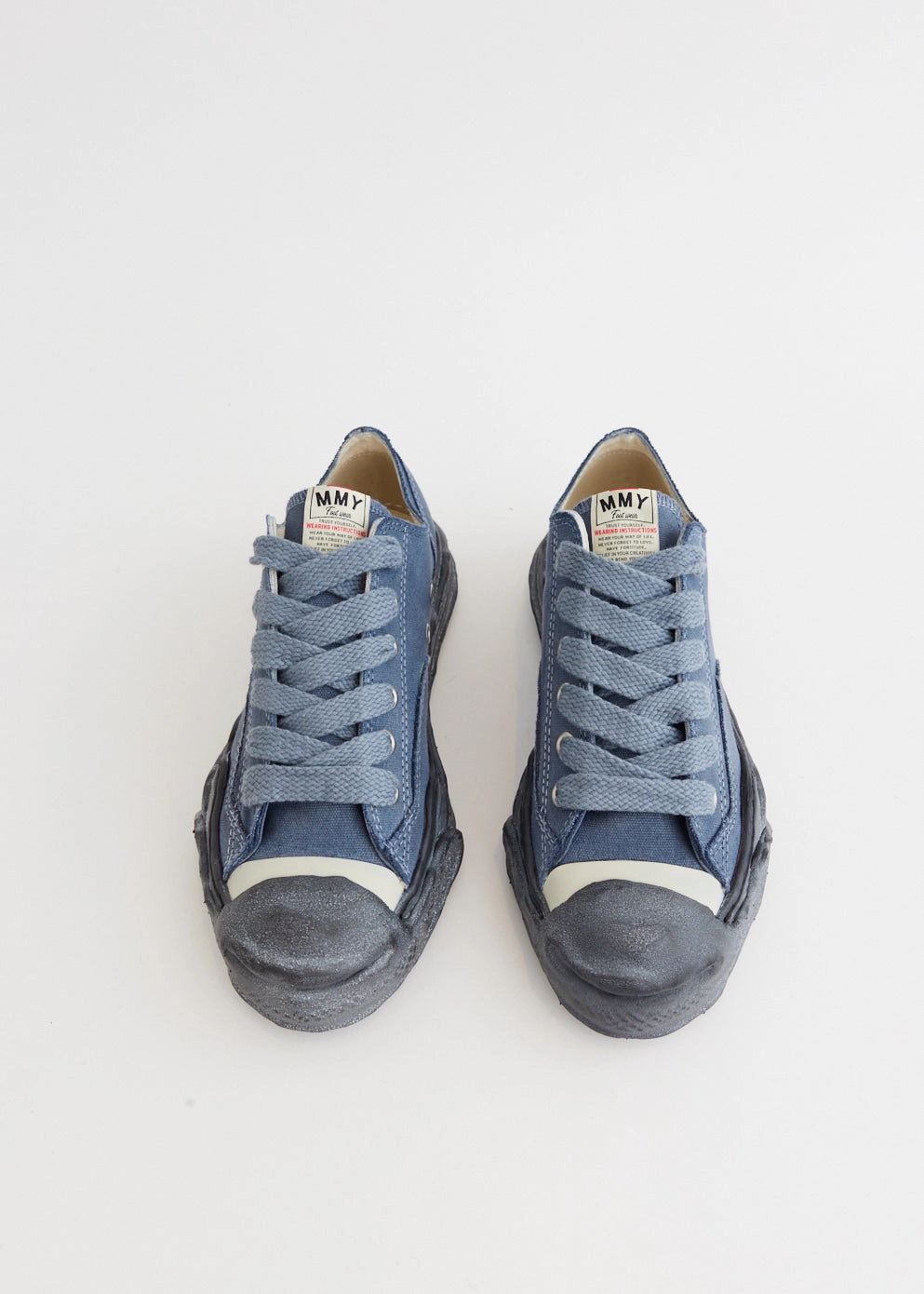 DonT Wait, Elevate Hank Low Garment Dye Sneakers Metallic