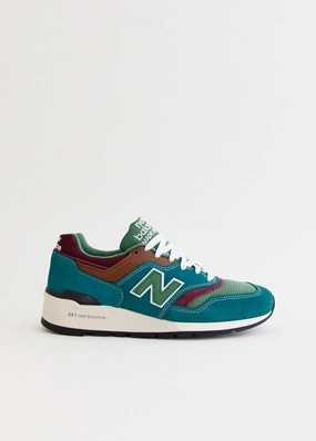 Snap It Up MADE in USA 997 'Vintage Teal' Sneakers Bestseller special offer DonT Wait, Elevate, Outdoor Essential