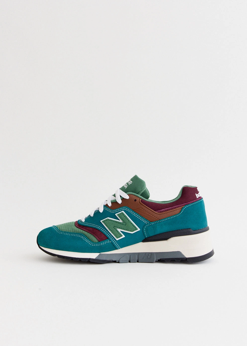 MADE in USA 997 'Vintage Teal' Sneakers Your Ideal Choice, Satin