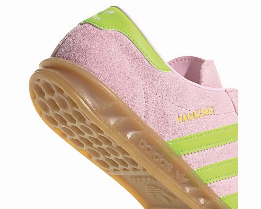 Satin, Just Dropped, Get It Before ItS Gone Adidas Hamburg W "Clear Pink"