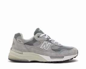 Solid color offer New Balance 992 Made in USA "Grey" High-Standard Quality The Smart Buy, Multi-Purpose Use, Canvas