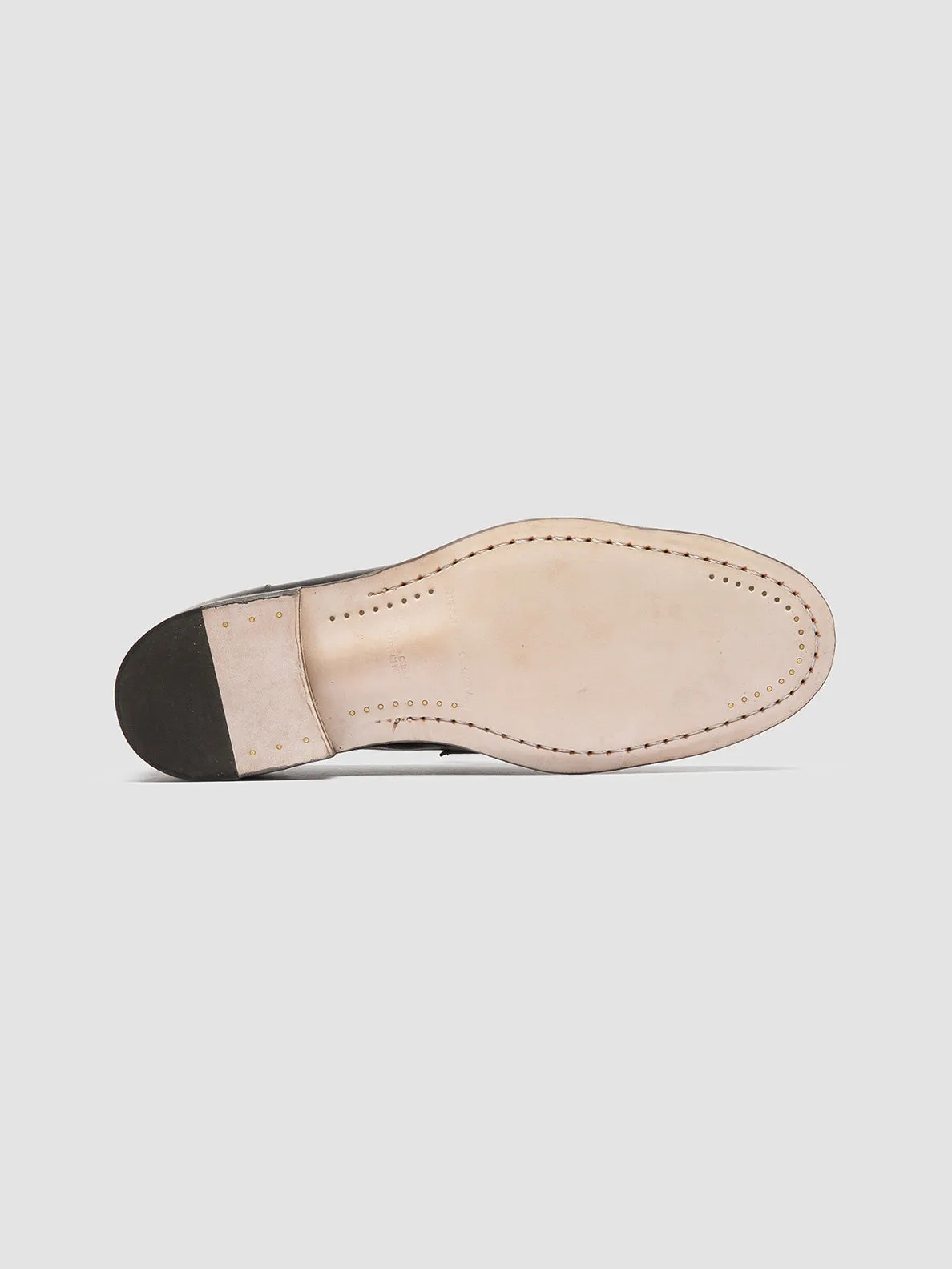 SOLITUDE 001 - Dark Brown Leather Penny Loafers