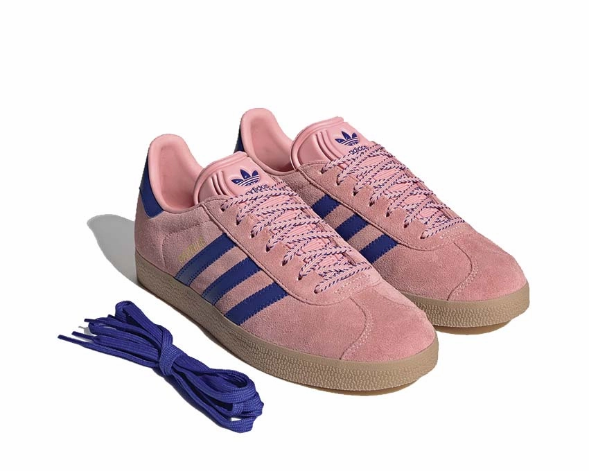Ultra-Soft Texture, Strap Slider Adidas Gazelle W "Semi Pink Spark"