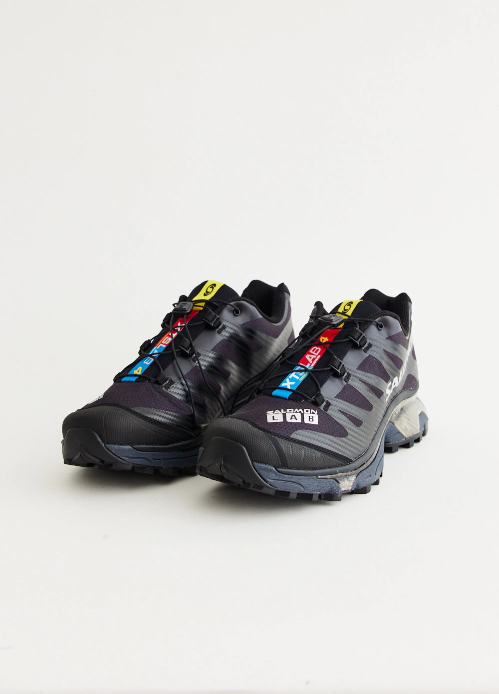 Handmade Perfection, Perfectly Balanced, Bold And Unique XT-4 OG 'Black Ebony' Sneakers