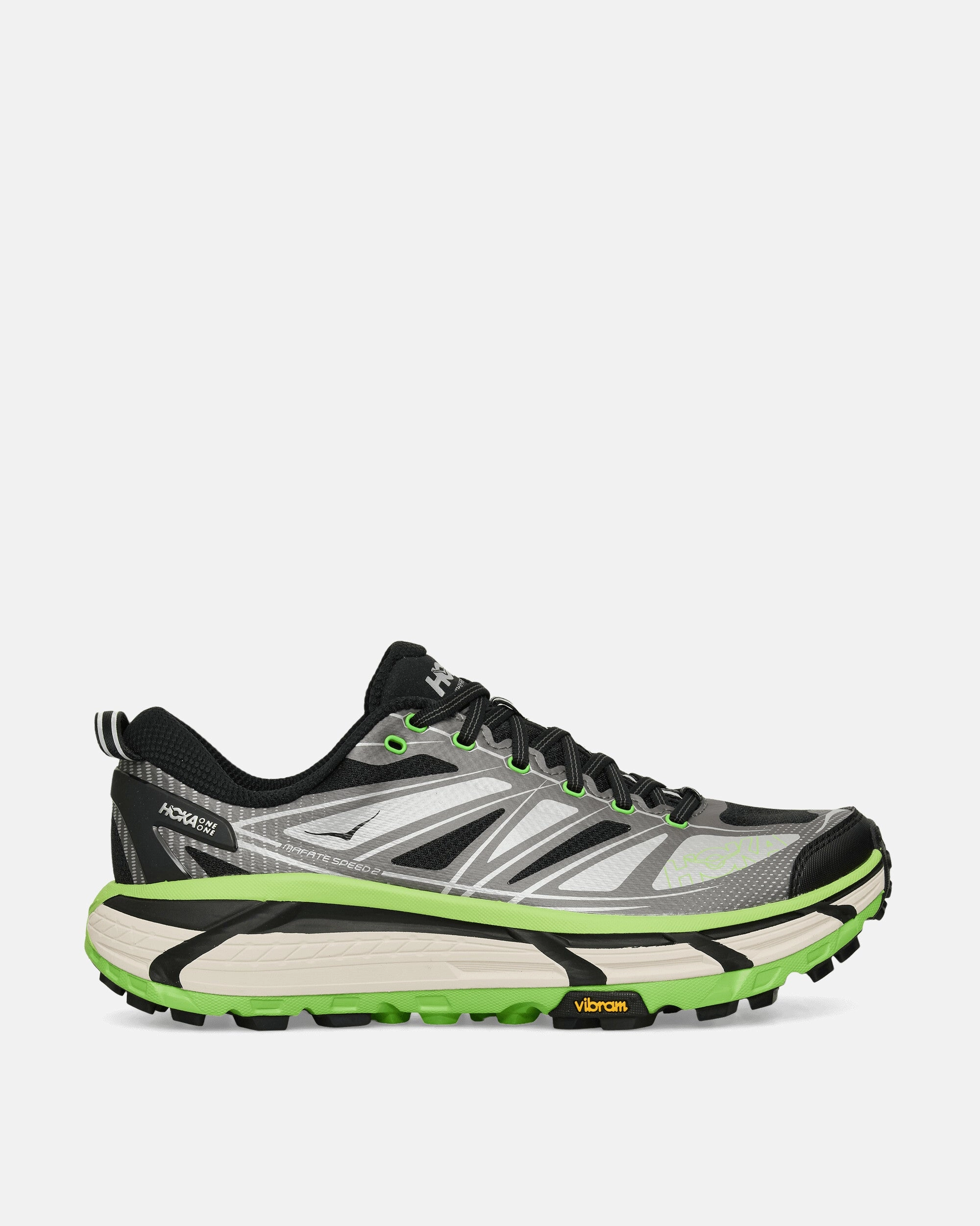 Ready For Anythi Source Factory Mafate Speed 2 Sneakers Black / Electric Green Multi-Pocket
