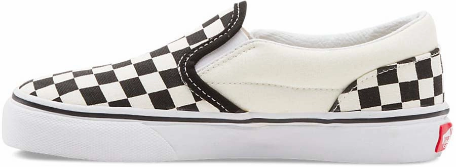 Make It Your Own Vans Kids Classic Slip-On Checkboard Black/White Tailored Fit