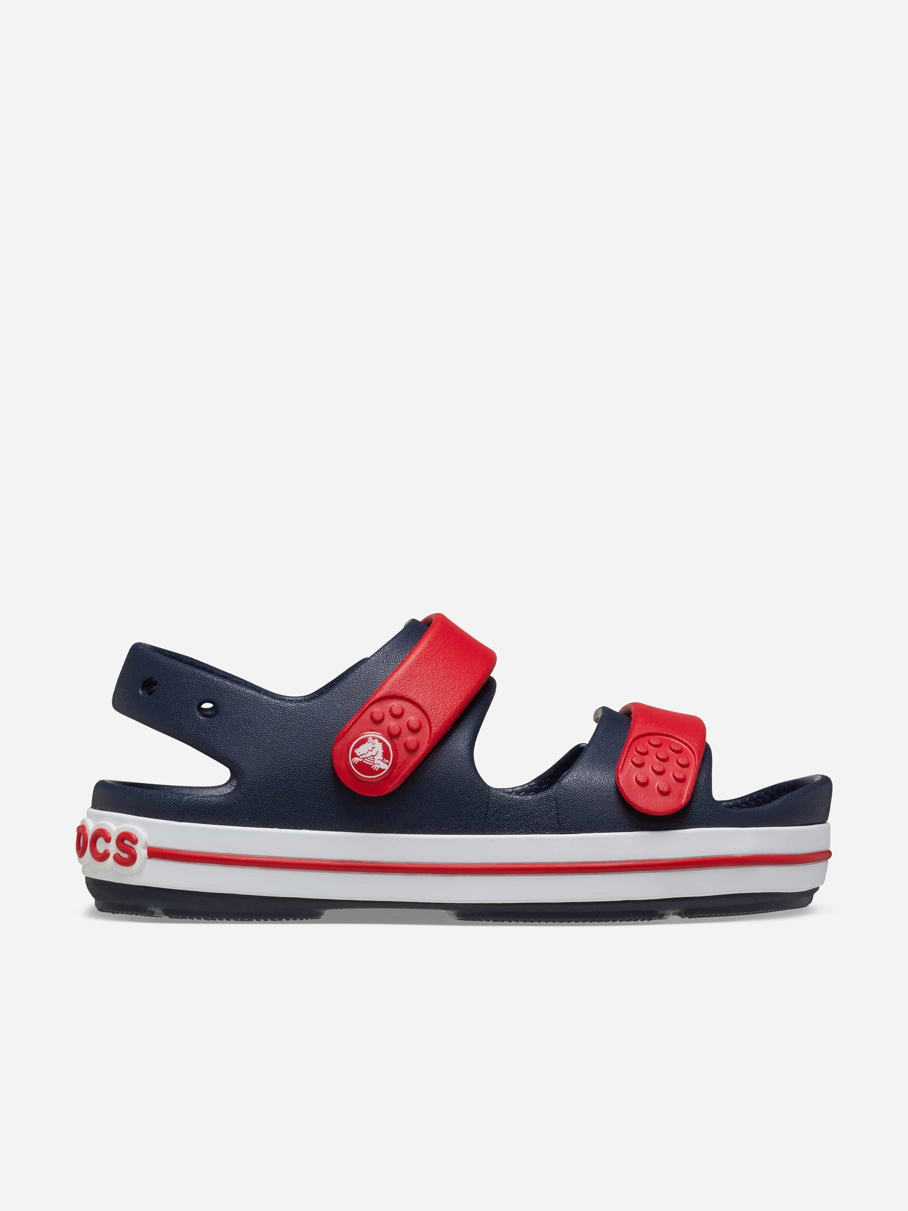 Ready For Anything Special edition collaboration Kids Crocband Cruiser Sandal in Navy Express delivery discount