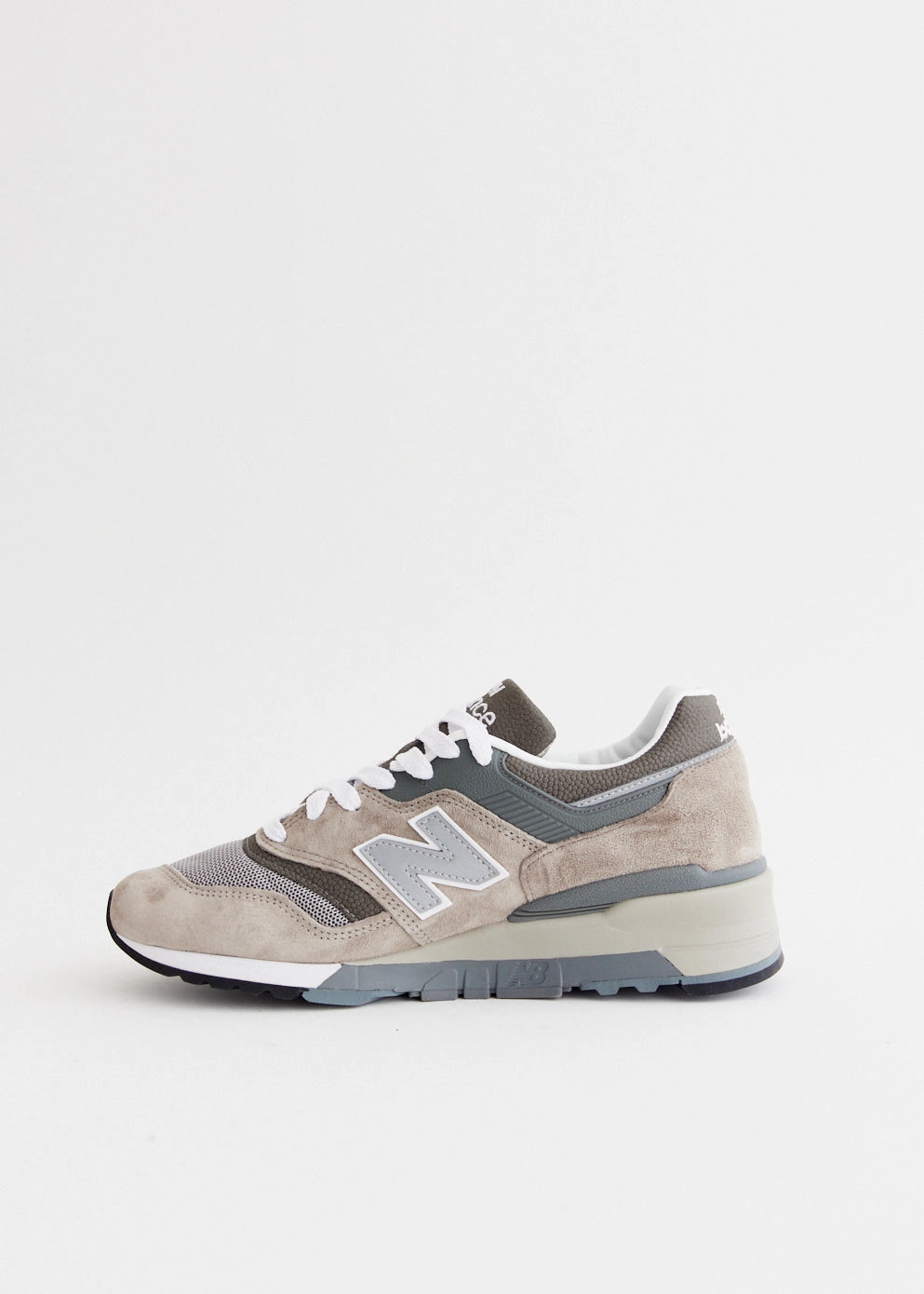Patent Leather MADE in USA 997 'Grey' Sneakers