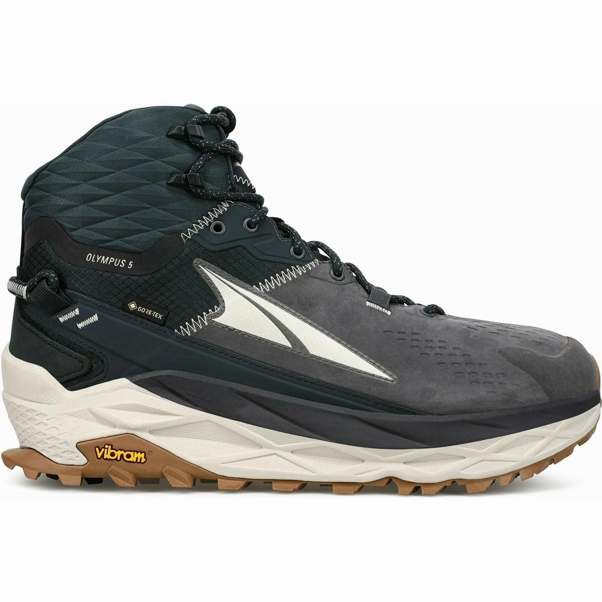 Business, Ideal For Travel, Sustainable Special price storm Altra Olympus 5 GORE-TEX Mid Mens Walking Boots - Black Loss leader clearance