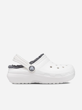 High-End Spend and save event Crocs Kids Classic Lined Clog in White Collaborator deal