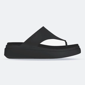 Spend and save event Women's Crocs 209410 Getaway Platform Flip Slippers Dark color deal Ideal For Travel
